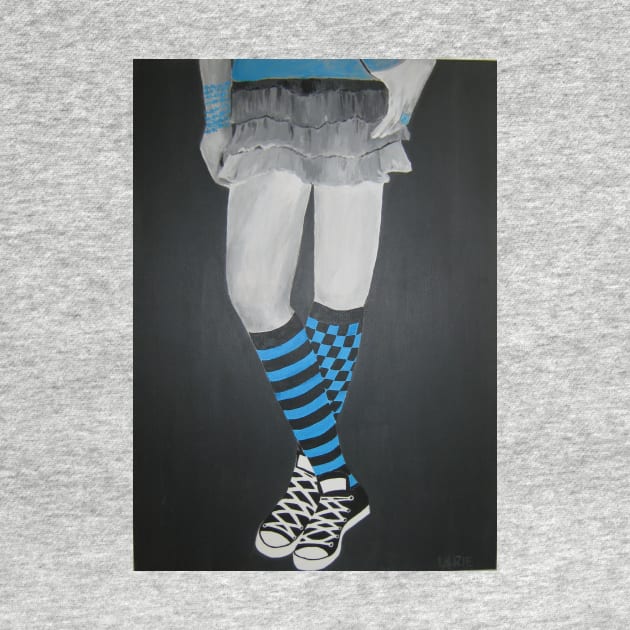 Crazy Socks Blue by laurie3